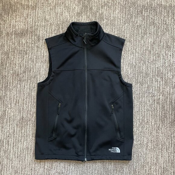 Men's Small The North Face Full Zip Fleece Vest Black - Picture 1 of 6